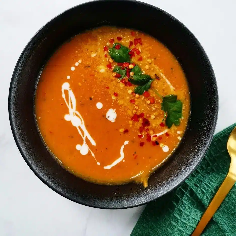 Restesuppe: Søtpotet, paprika, gulrot og annet snadder – restesuppe hannelene.no
