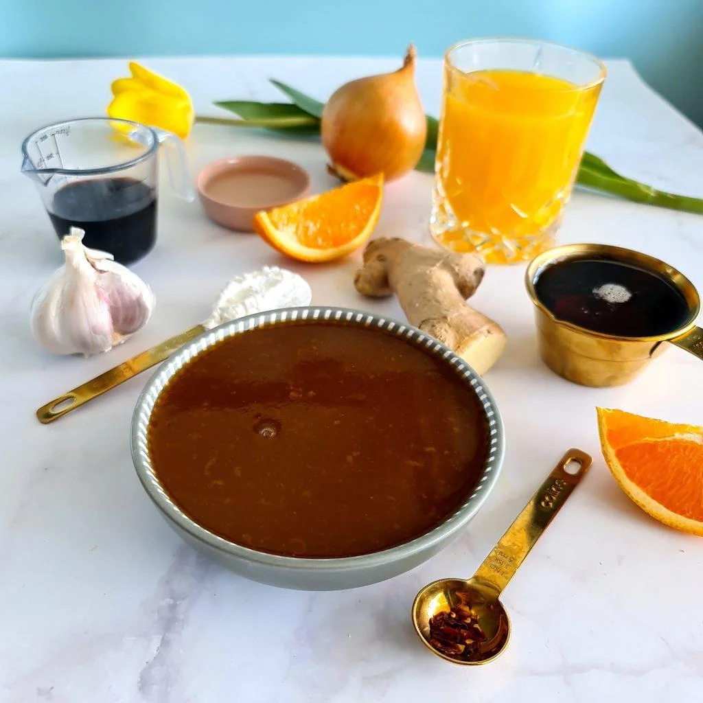Appelsinsaus med kick