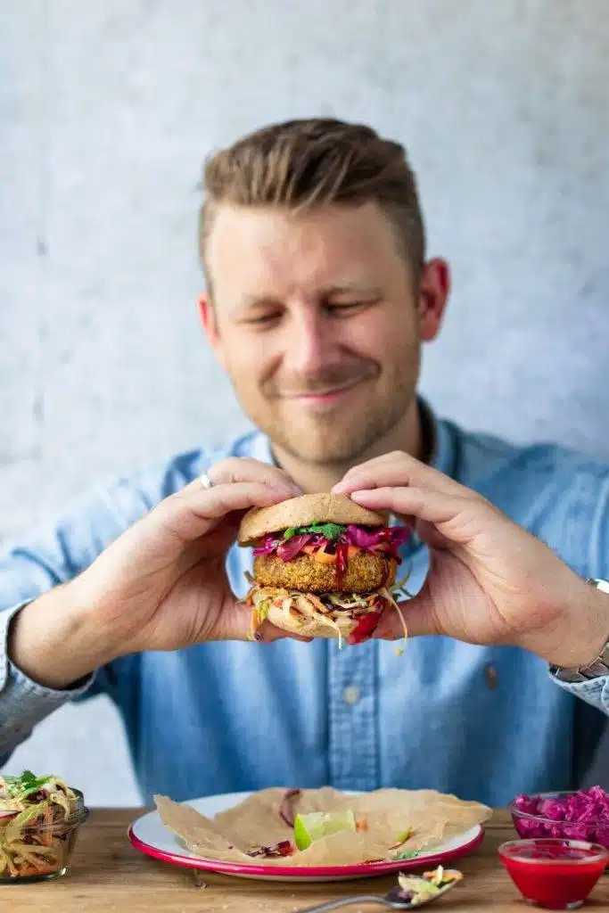 Sprø Thaiburger – forsideretten til En skikkelig digg kokebok 2 – thaiburger a