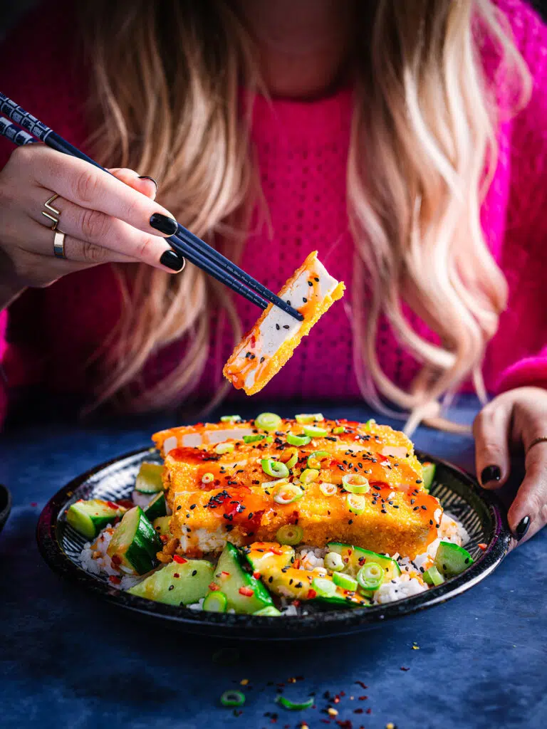 Knasende katsu – Tofu slik du aldri har smakt det – katsu 1